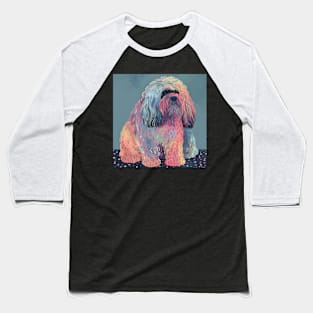 Retro Puli: Pastel Pup Revival Baseball T-Shirt